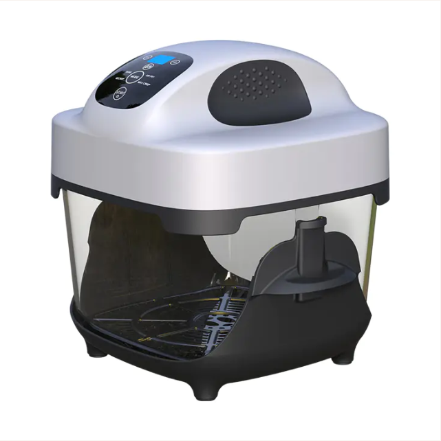 Compact 4-in-1 glass air fryer product photo